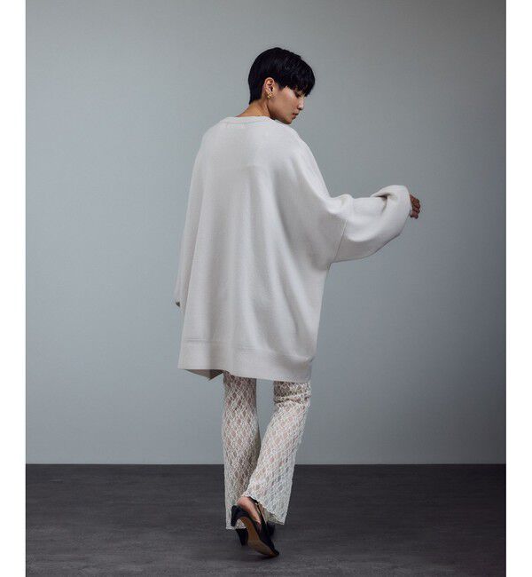 SALON adam et rope'「シアーレースレギンス［ストレッチ］」|レギンス・スパッツ|