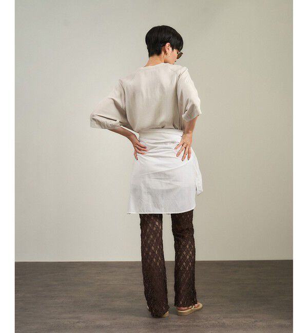 SALON adam et rope'「シアーレースレギンス［ストレッチ］」|レギンス・スパッツ|