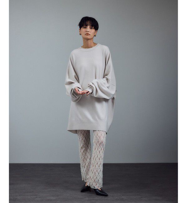 SALON adam et rope'「シアーレースレギンス［ストレッチ］」|レギンス・スパッツ|