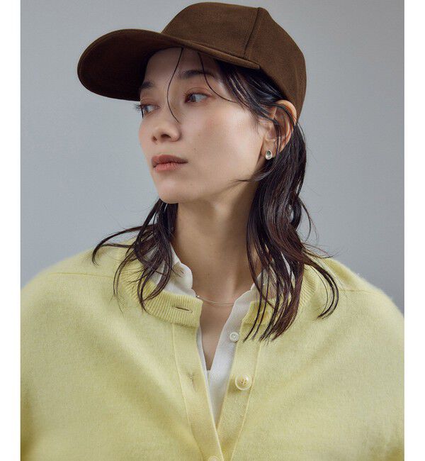 SALON adam et rope'「Ultrasuede(R) cap / キャップ」|キャップ・キャスケット|