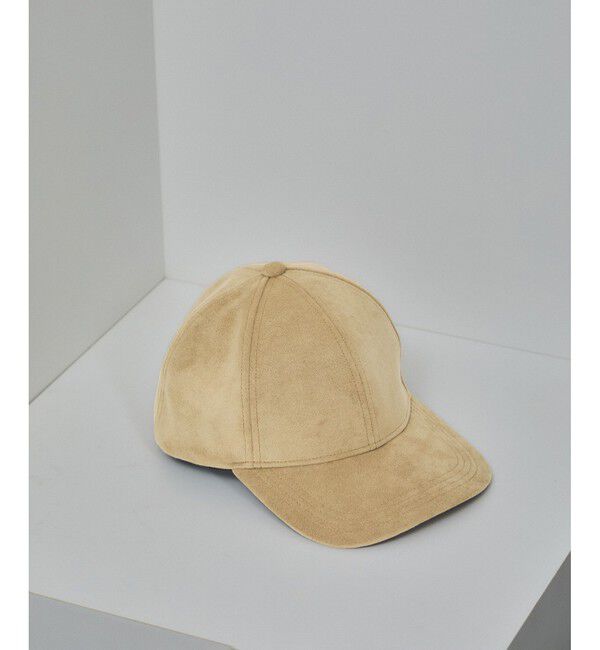 SALON adam et rope'「Ultrasuede(R) cap / キャップ」|キャップ・キャスケット|ベージュ(27)