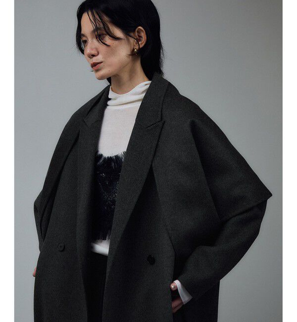 SALON adam et rope'「シャルムリバーストール」|ストール|チャコール(06)