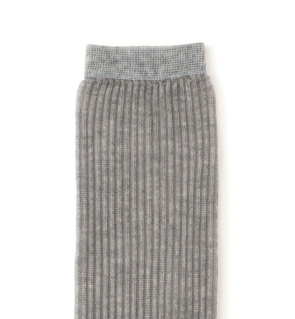 SALON adam et rope'「シアーリブソックス 2」|ソックス|