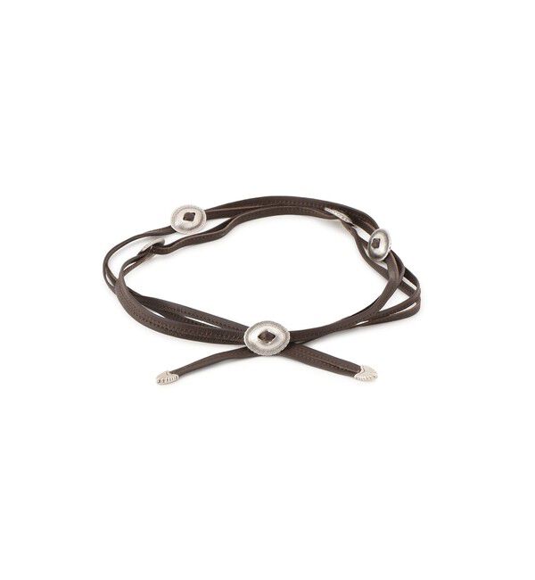 SALON adam et rope'「【J'aDoRe・店舗限定】【PUNTOVITA（プントヴィータ）】コンチョマルチベルト」|ベルト|