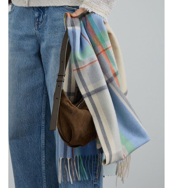 SALON adam et rope'「【J'aDoRe・一部店舗限定】【Joshua Ellis（ジョシュアエリス）】CPGストール」|ストール|ベージュ系(28)