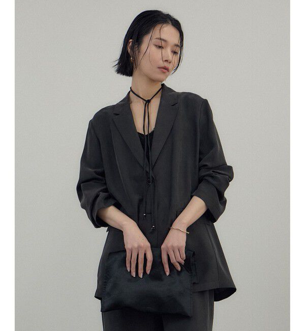 SALON adam et rope'「【WEB限定】コードチャーム付サテントート / A4　新色追加」|トートバッグ|