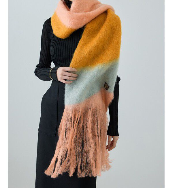 ROPE「【MANTAS EZCARAY(マンタス エスカライ)】 VIEWS MOHAIR STOLE (REF. DAY 1-B)」|ストール|