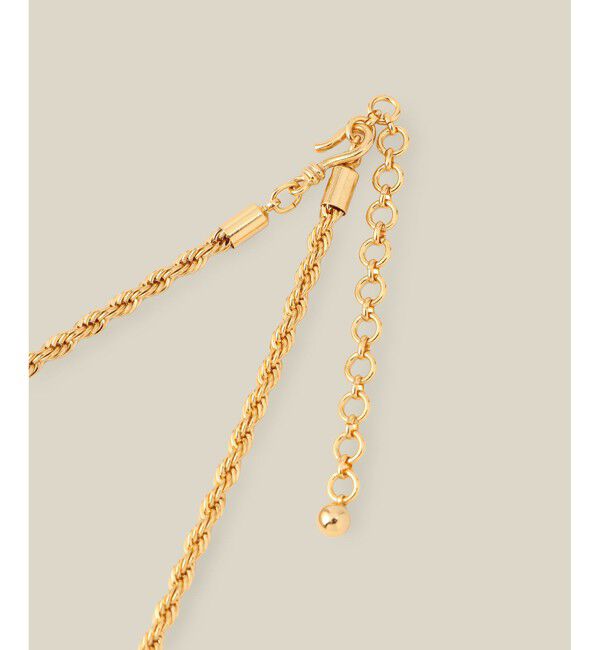 ROPE'「ロープチェーンショートネックレス」|ネックレス|