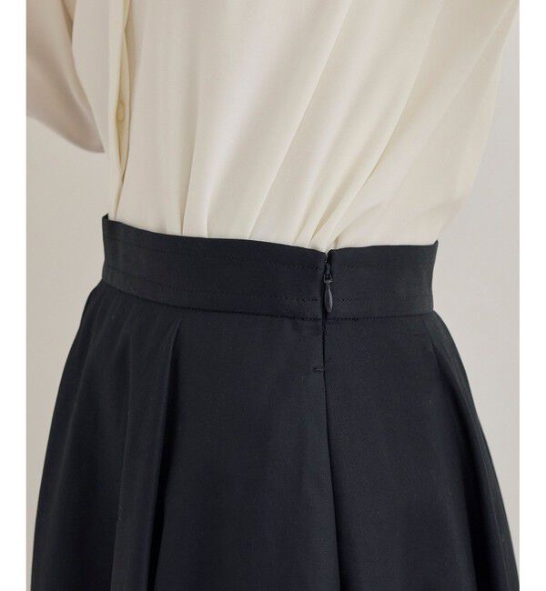 ROPE「【洗える】ドライコットンフォルムフレアスカート/セレモニー・通勤対応」|スカート|