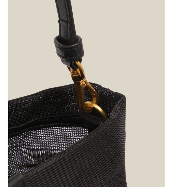 ROPE「チュールメッシュ2WAYミニバッグ」|ハンドバッグ|