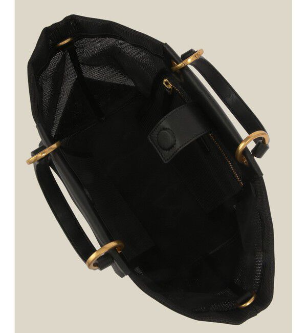 ROPE「チュールメッシュ2WAYミニバッグ」|ハンドバッグ|