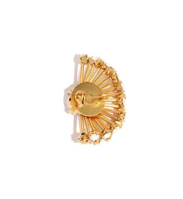 ROPE「フラワービジューブローチ」|ブローチ・コサージュ|