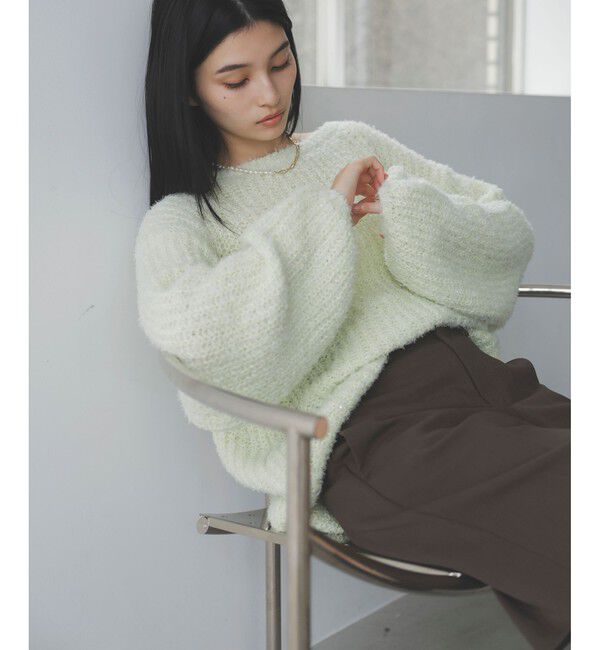 VIS「ブークレホロHUGニットプルオーバー」|ニット・セーター|