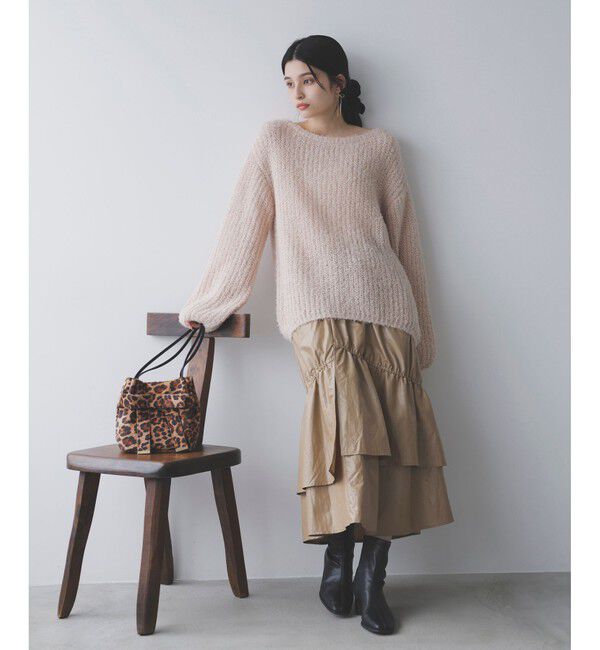 VIS「ブークレホロHUGニットプルオーバー」|ニット・セーター|