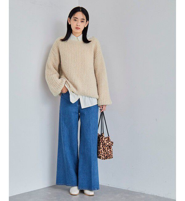 VIS「ブークレホロHUGニットプルオーバー」|ニット・セーター|