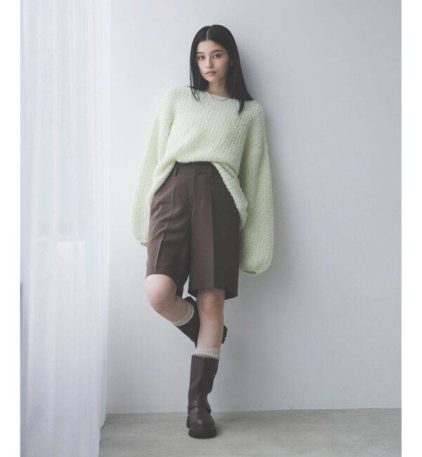 VIS「ブークレホロHUGニットプルオーバー」|ニット・セーター|
