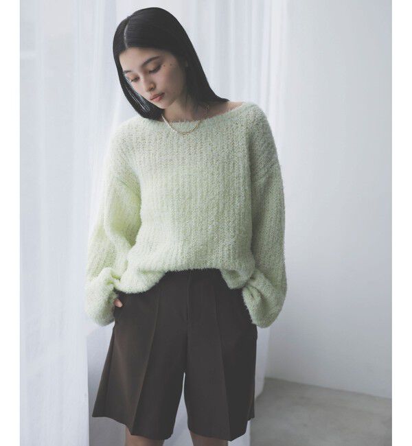 VIS「ブークレホロHUGニットプルオーバー」|ニット・セーター|