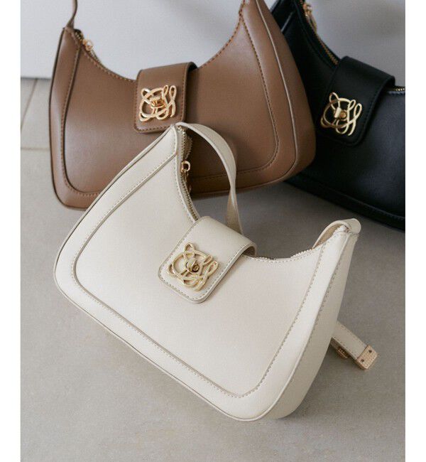 VIS「【180℃美人見え】ハンドルリボンワンショルダーバッグ」|ショルダー・メッセンジャー|キナリ(16)