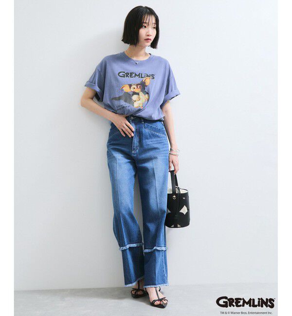 VIS「【グレムリン】VIS別注 ピグメントビッグTシャツ」|Tシャツ・カットソー|
