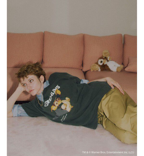 VIS「【グレムリン】VIS別注 ピグメントビッグTシャツ」|Tシャツ・カットソー|