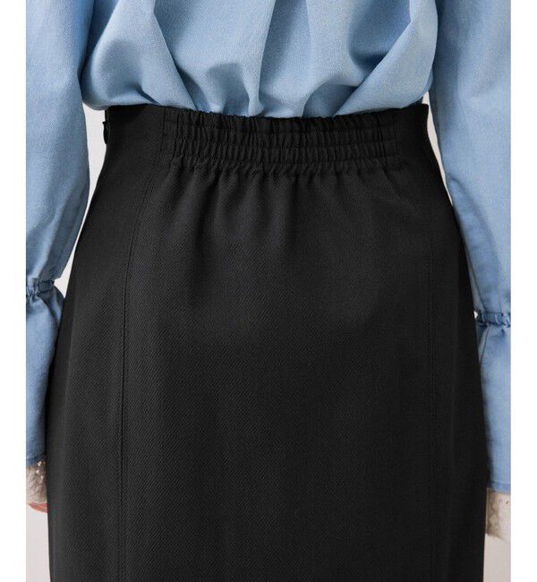 VIS「ボックスプリーツマーメイドスカート/イージーケア・防シワ」|スカート|