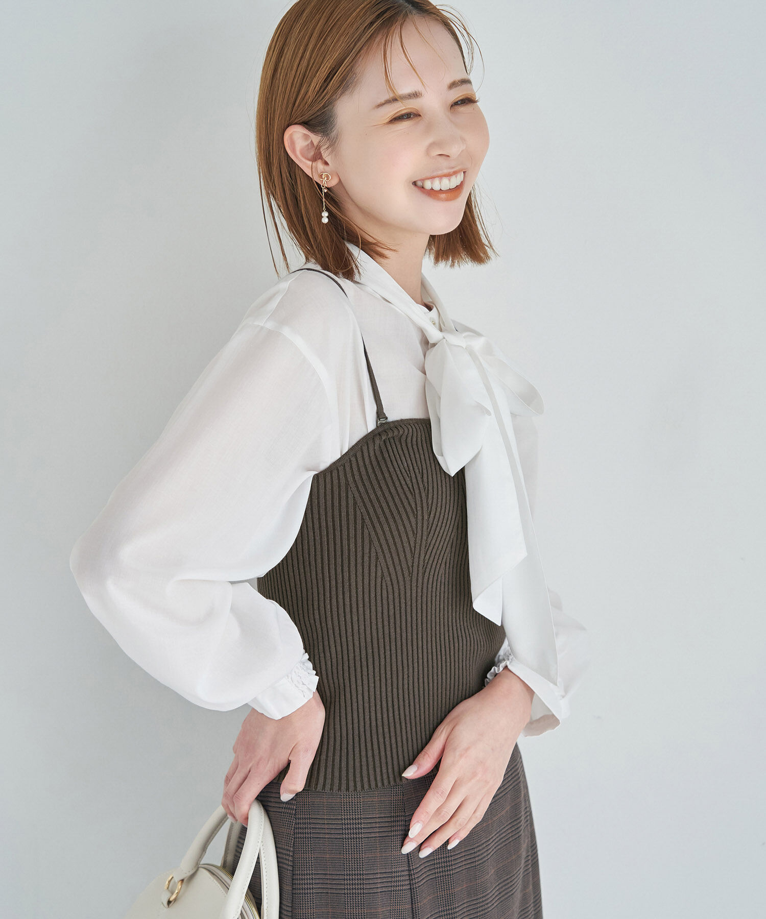 Rope&rsquo;Picnic「RENU/ビスチェ」|ベスト・ジレ|