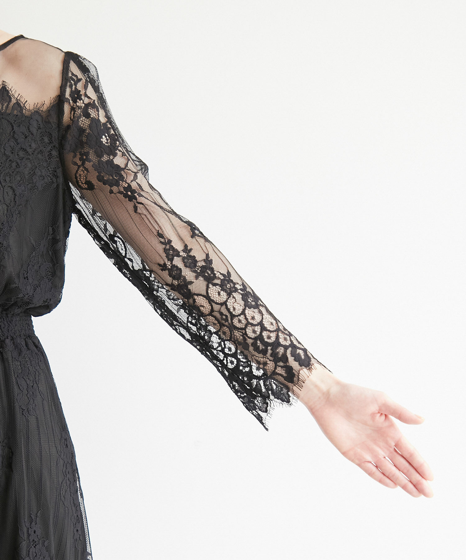 Rope&rsquo;Picnic「【Mon E&rsquo;toile/モンエトワール】【結婚式にも】レースDRESS」|ドレス|