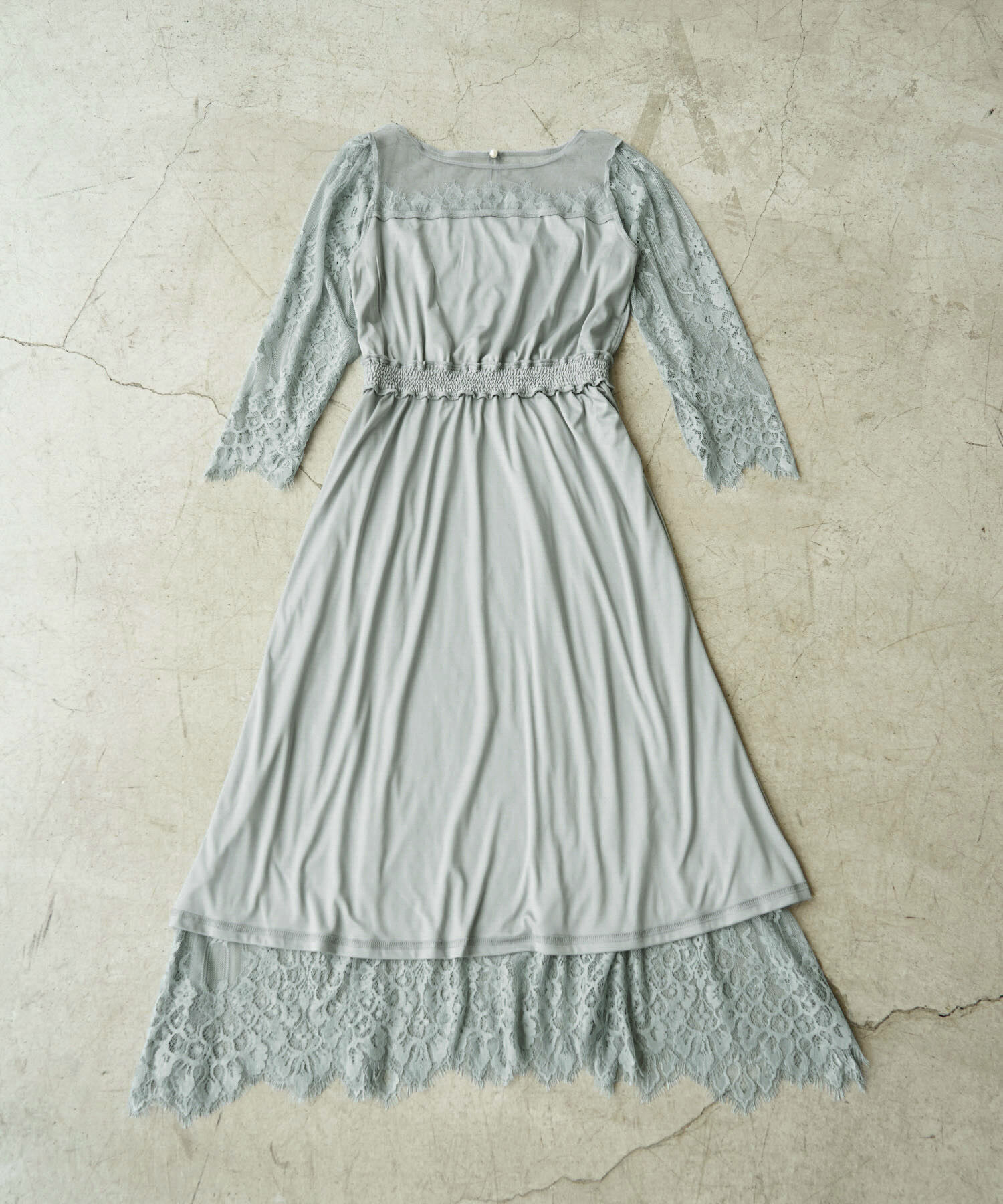 Rope&rsquo;Picnic「【Mon E&rsquo;toile/モンエトワール】【結婚式にも】レースDRESS」|ドレス|