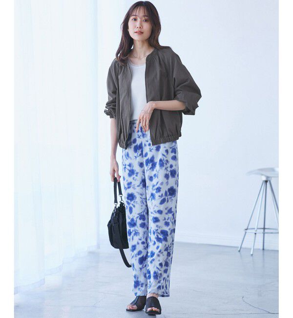 Rope&rsquo;Picnic「【撥水加工・花粉ガード】リサイクルナイロンブルゾン」|ブルゾン・スタジャン|