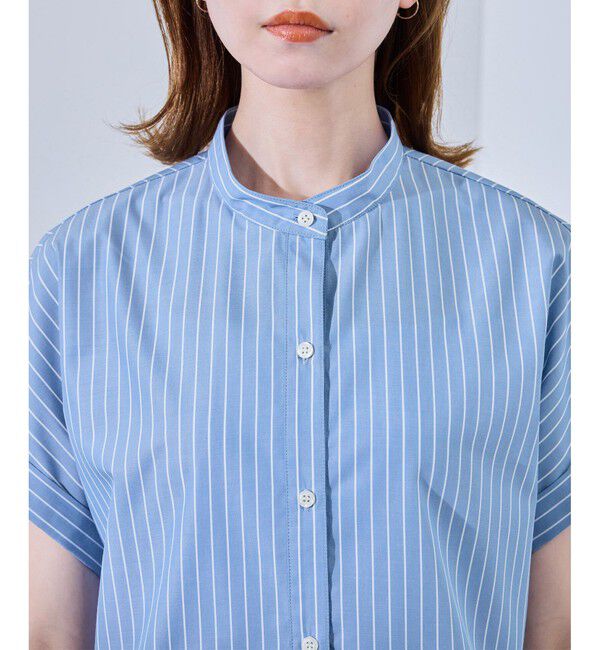 Rope&rsquo;Picnic「【UV対応・防シワ】フレンチペプラムシャツ」|シャツ・ブラウス|