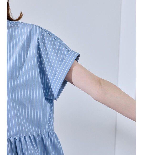 Rope&rsquo;Picnic「【UV対応・防シワ】フレンチペプラムシャツ」|シャツ・ブラウス|