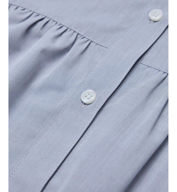 Rope&rsquo;Picnic「【UV対応・防シワ】フレンチペプラムシャツ」|シャツ・ブラウス|