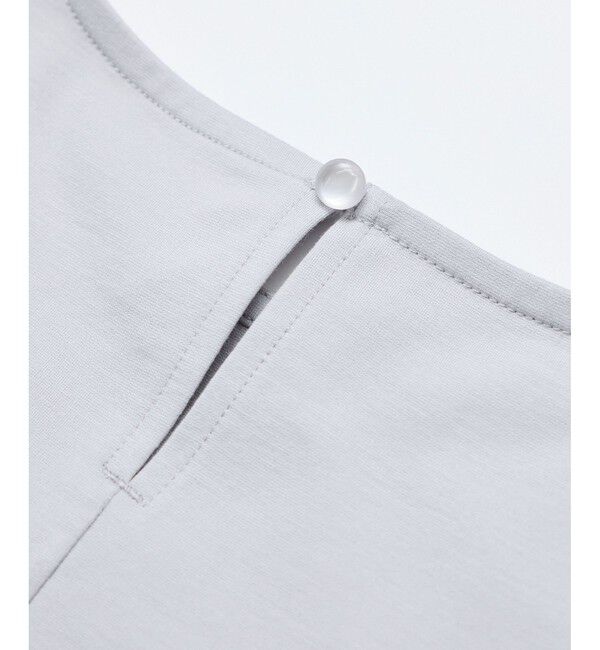 Rope&rsquo;Picnic「【UVカット・接触冷感】Cutee レースドッキングフレアスリーブトップス/リンクコーデ」|Tシャツ・カットソー|