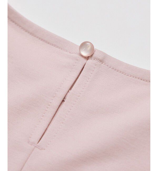 Rope&rsquo;Picnic「【UVカット・接触冷感】Cutee レースドッキングフレアスリーブトップス/リンクコーデ」|Tシャツ・カットソー|