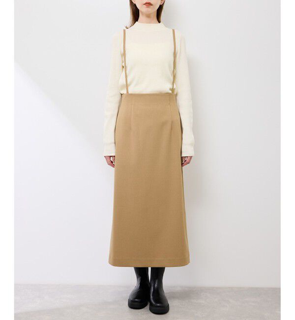 Rope&rsquo;Picnic「ナローサスペンダースカート」|スカート|