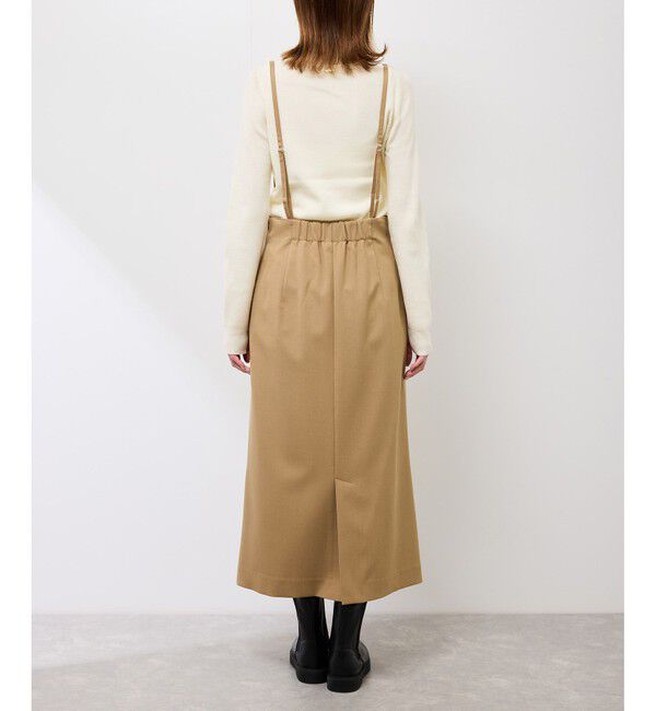 Rope&rsquo;Picnic「ナローサスペンダースカート」|スカート|