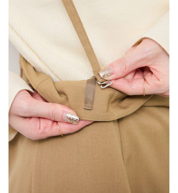 Rope&rsquo;Picnic「ナローサスペンダースカート」|スカート|