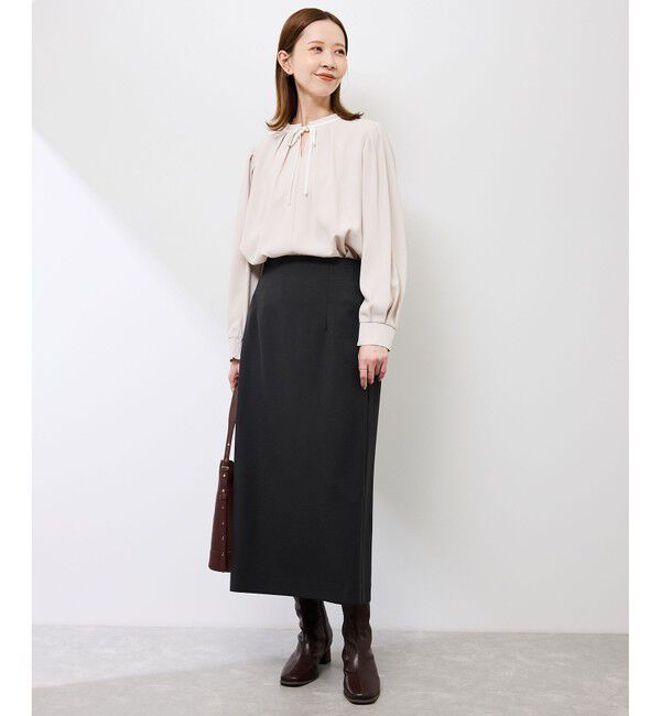 Rope&rsquo;Picnic「ナローサスペンダースカート」|スカート|