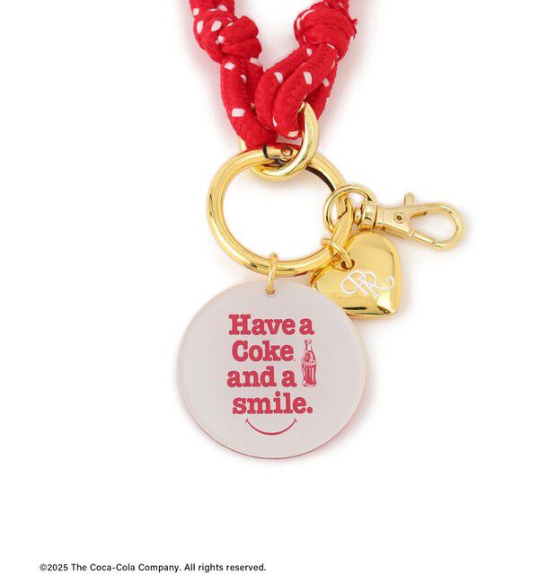 ROPE PICNIC PASSAGE「【Coca-Cola】リバーシブルプレートカスタムチャーム」|チャーム・キーホルダー|