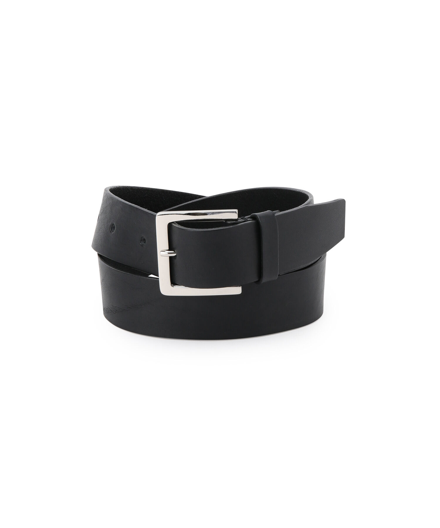 ADAM ET ROPE'「【サステナブル】スクエアバックルレザーベルト」|ベルト|