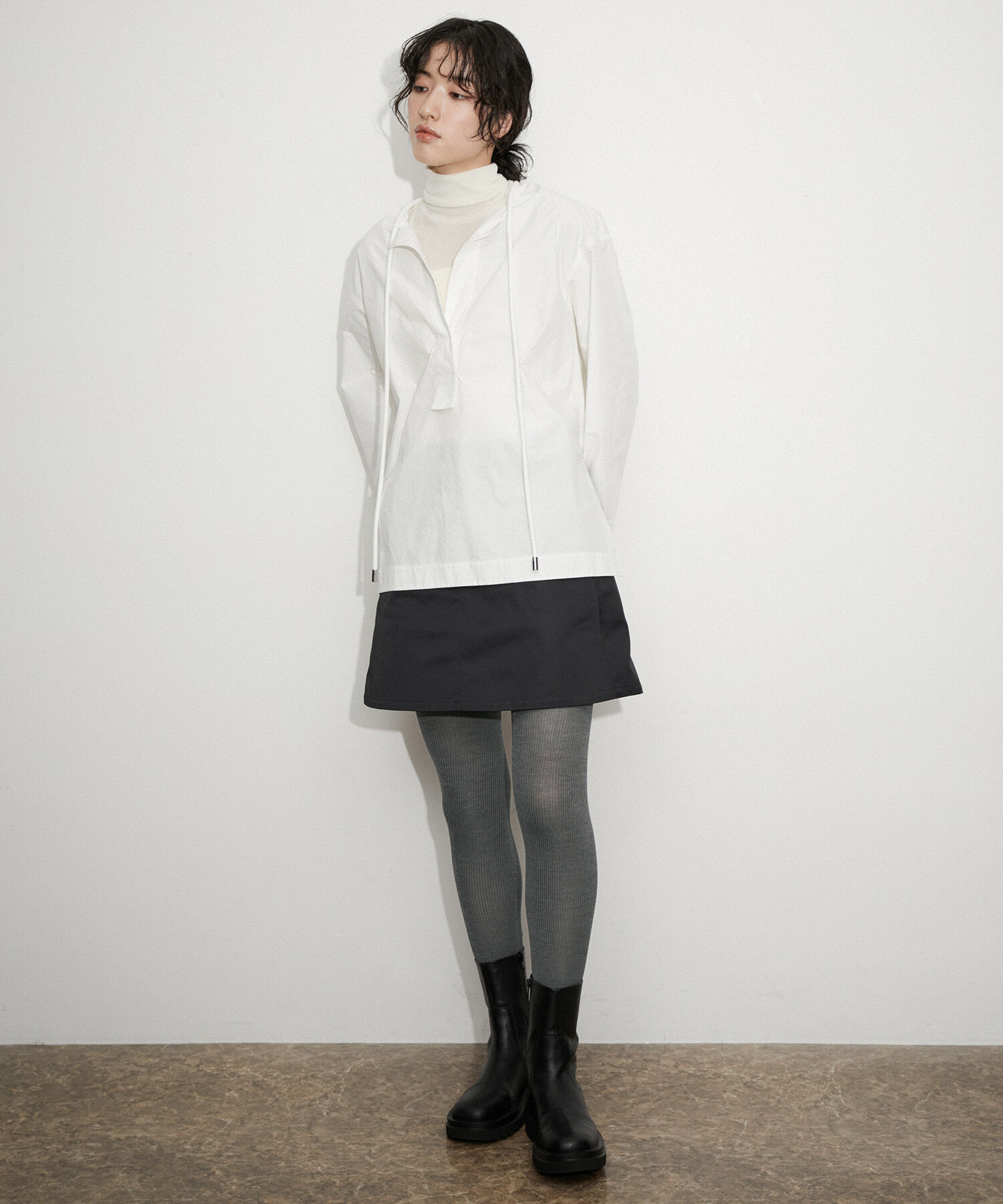 ADAM ET ROPE'「RESTFOLK SILK タイツ」|タイツ・ストッキング|