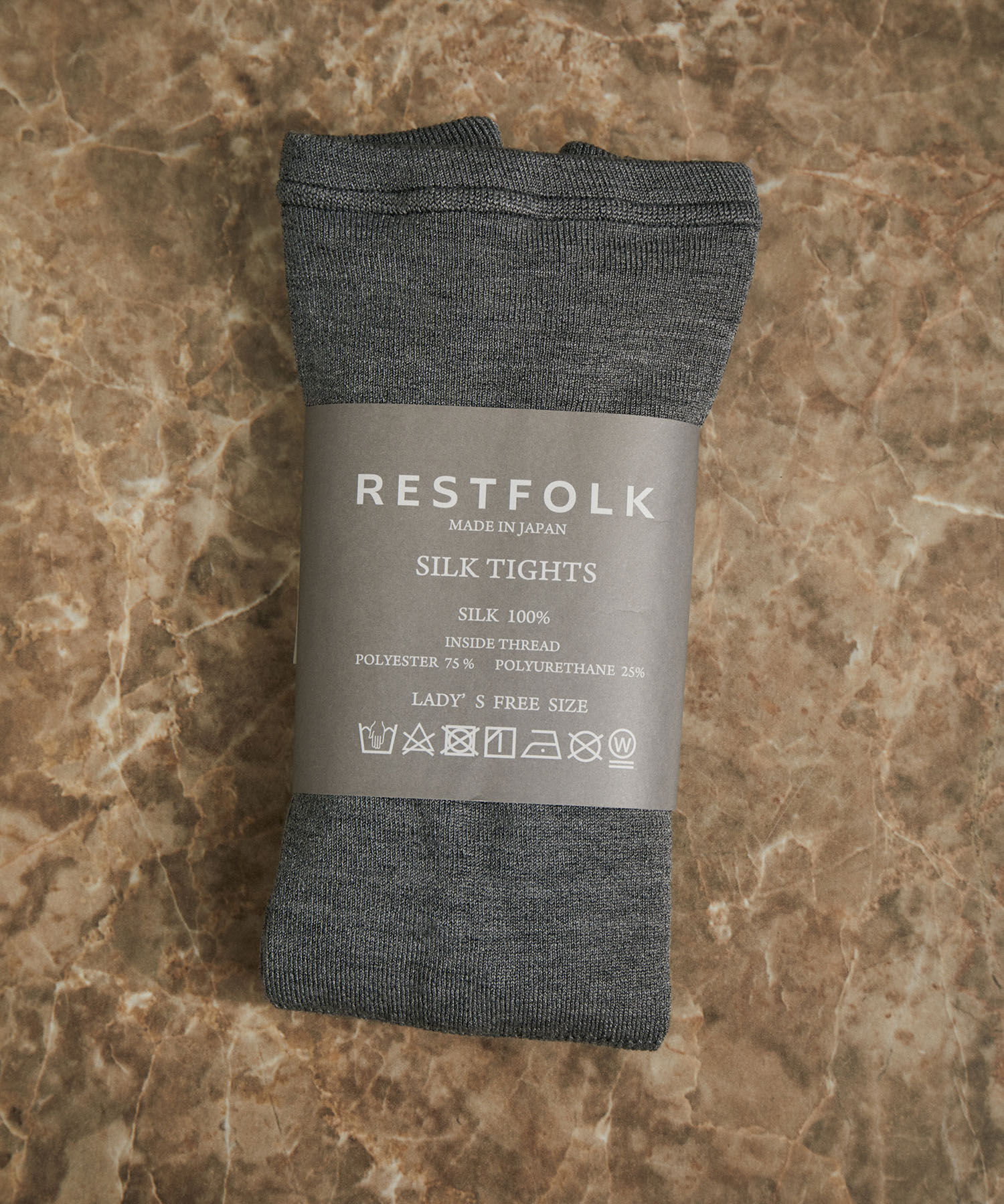 ADAM ET ROPE'「RESTFOLK SILK タイツ」|タイツ・ストッキング|