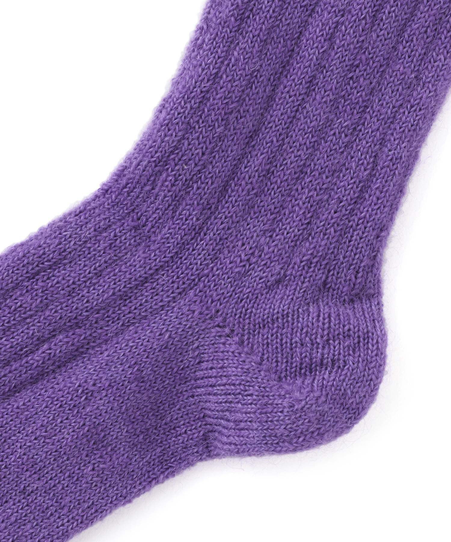 ADAM ET ROPE'「ARロゴヘアリーリブソックス」|ソックス|