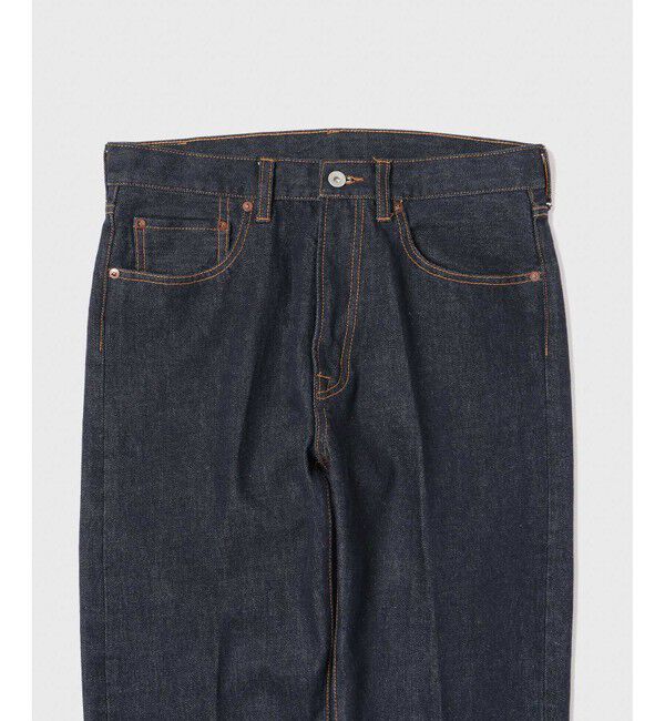 ADAM ET ROPE'「スリム テーパード デニムパンツ」|デニム|