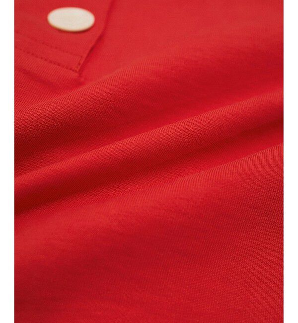 ADAM ET ROPE'「コクーンスリーブポロシャツ」|ポロシャツ|