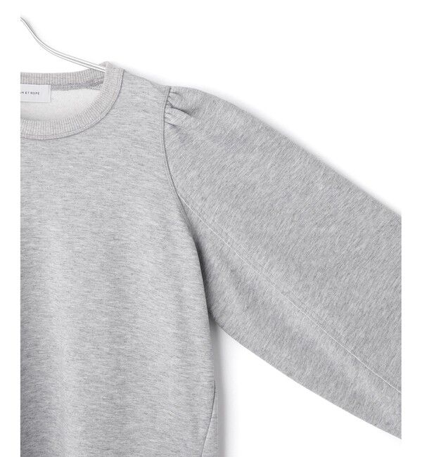 ADAM ET ROPE'「ウールミックスフォルムプルオーバー」|スウェット・ジャージ|