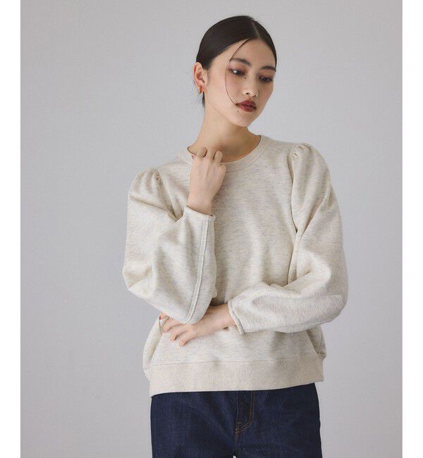 ADAM ET ROPE'「ウールミックスフォルムプルオーバー」|スウェット・ジャージ|