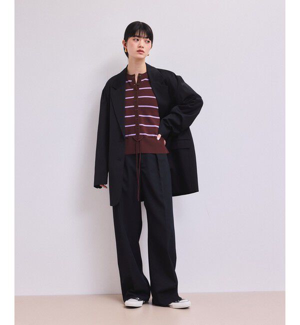 ADAM ET ROPE'「シングルブレストジャケット」|テーラードジャケット|