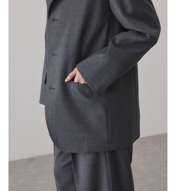 ADAM ET ROPE'「シングルブレストジャケット」|テーラードジャケット|