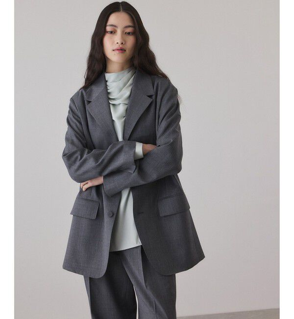 ADAM ET ROPE'「シングルブレストジャケット」|テーラードジャケット|